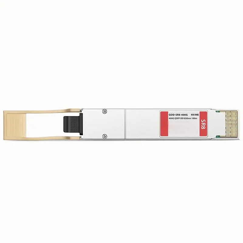 KEXINT T-DQ8FNS-N00-M Compatible 400GBASE-SR8 QSFP-DD PAM4 850nm 100m DOM MPO-16/APC MMF Ethernet Optical Transceiver Module
KEXINT T-DQ8FNS-N00-M Compatible 400GBASE-SR8 QSFP-DD PAM4 850nm 100m DOM MPO-16/APC MMF Ethernet Optical Transceiver Module