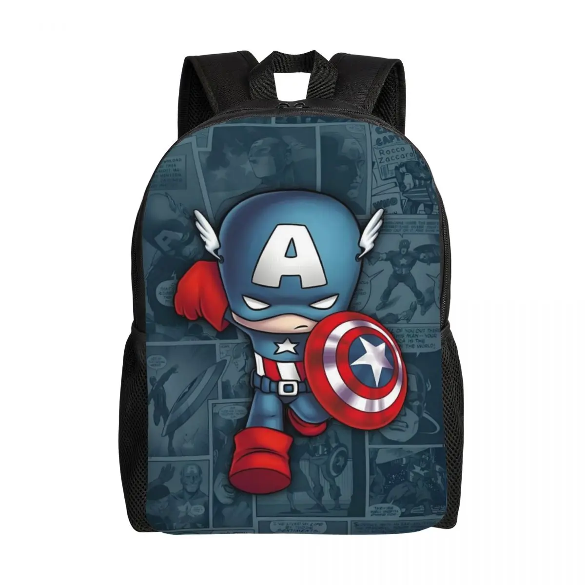 Custom Captain America Classical Backpacks for Men Women Waterproof School College Comics Design Bag Printing Bookbags
Custom Captain America Classical Backpacks for Men Women Waterproof School College Comics Design Bag Printing Bookbags