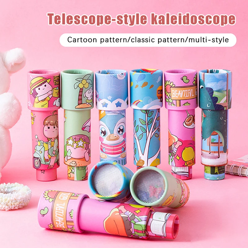 Cute Three-section Kaleidoscope Rotating Magical Kaleidoscope Science Experiment Toy Parent-Child Classic Kaleidoscope Kid Gift
Cute Three-section Kaleidoscope Rotating Magical Kaleidoscope Science Experiment Toy Parent-Child Classic Kaleidoscope Kid Gift