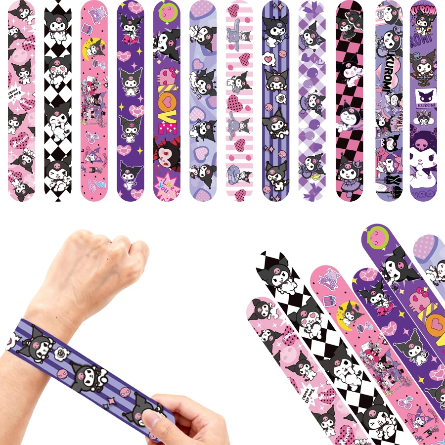 Браслеты Kuromi Slap Kawaii Sanrio, товары для тематической вечеринки, подарки на день рождения для девочек, наполнители для сумок с подарками, классные награды
Браслеты Kuromi Slap Kawaii Sanrio, товары для тематической вечеринки, подарки на день рождения для девочек, наполнители для сумок с подарками, классные награды