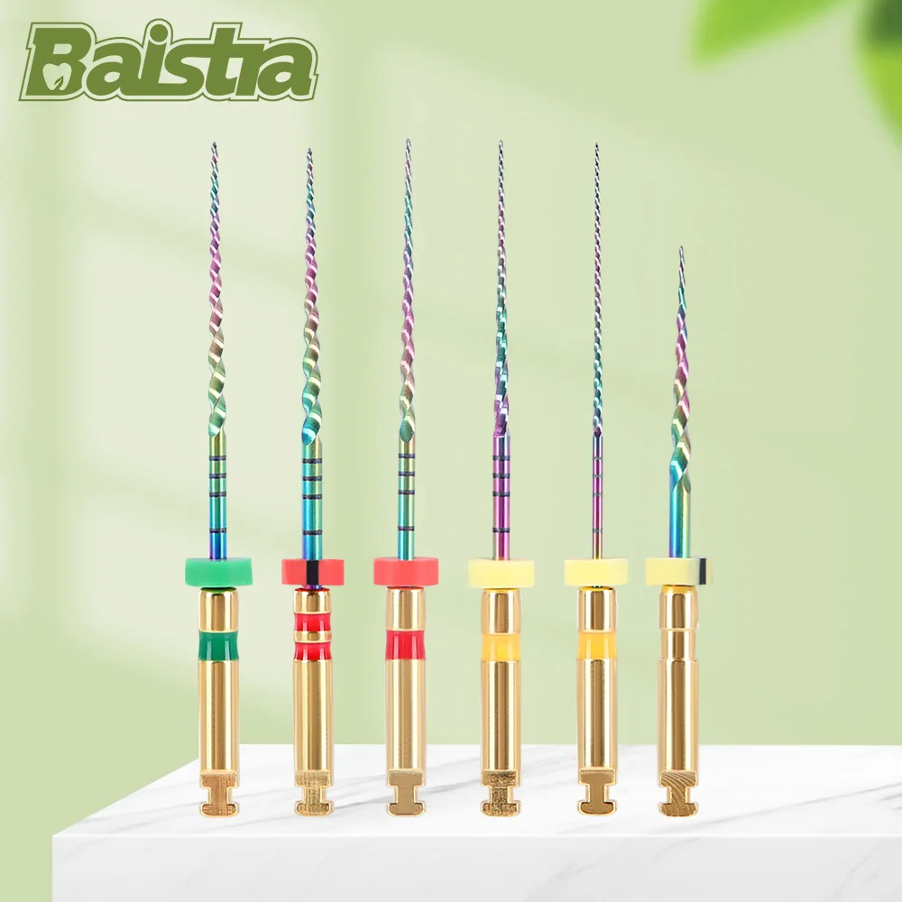 6 Pcs/Box Dental Rotary M3 Rainbow Files Thermal Activation Accessories Endodontic For Root Canal Files Cleaning Dentist Use
6 Pcs/Box Dental Rotary M3 Rainbow Files Thermal Activation Accessories Endodontic For Root Canal Files Cleaning Dentist Use