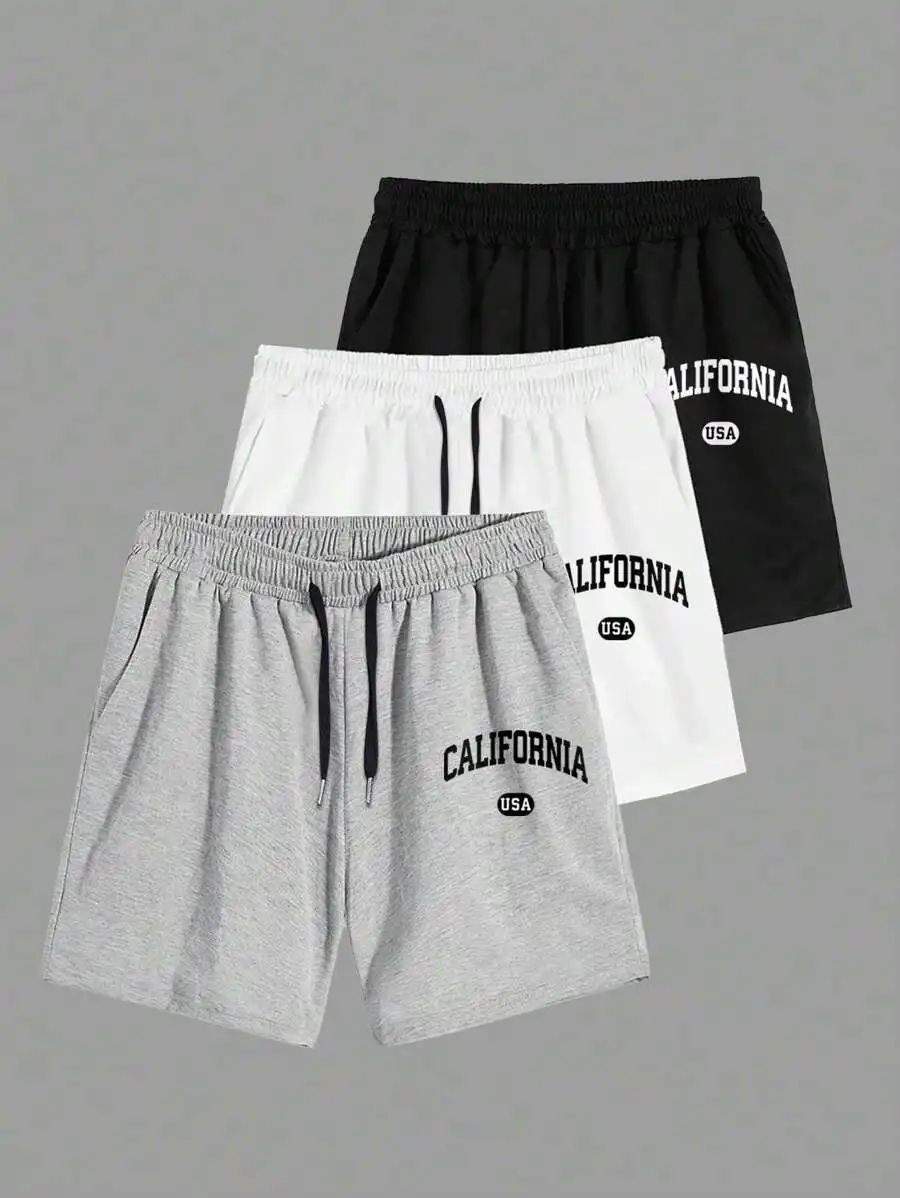Mens Elastic Waist Comfortable Sweatshorts Solid Color Loose Fit Casual Shorts For Daily Wear
Mens Elastic Waist Comfortable Sweatshorts Solid Color Loose Fit Casual Shorts For Daily Wear