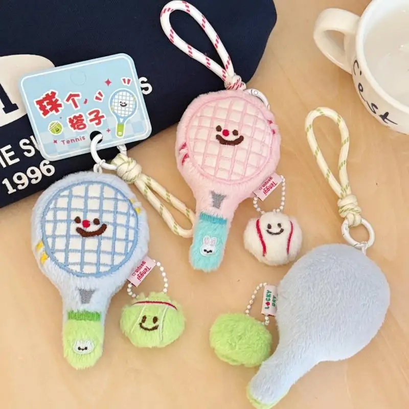 1 Piece Plush Tennis Racket Doll Bag Pendant Keychain Ornaments Toys Couple's Best Friend Hanging Decoration Gifts
1 Piece Plush Tennis Racket Doll Bag Pendant Keychain Ornaments Toys Couple's Best Friend Hanging Decoration Gifts
