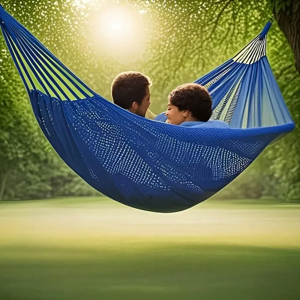 Camping Hammock, Ice Silk Hammock, Outdoor Swing Hammock, Breathable QuickDrying Fabric, Foldable Design Saves Space, Suitable
Camping Hammock, Ice Silk Hammock, Outdoor Swing Hammock, Breathable QuickDrying Fabric, Foldable Design Saves Space, Suitable