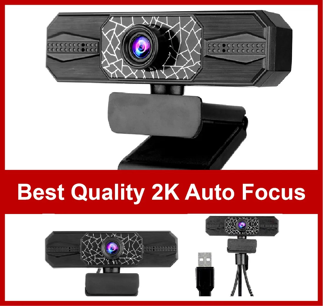 XJ Webcams PC 2K Mini Web Autofocus USB Camera With Dual Microphone 30fps FHD 2K Web Cam Streaming Webcam PCVideo Camera for PC
XJ Webcams PC 2K Mini Web Autofocus USB Camera With Dual Microphone 30fps FHD 2K Web Cam Streaming Webcam PCVideo Camera for PC