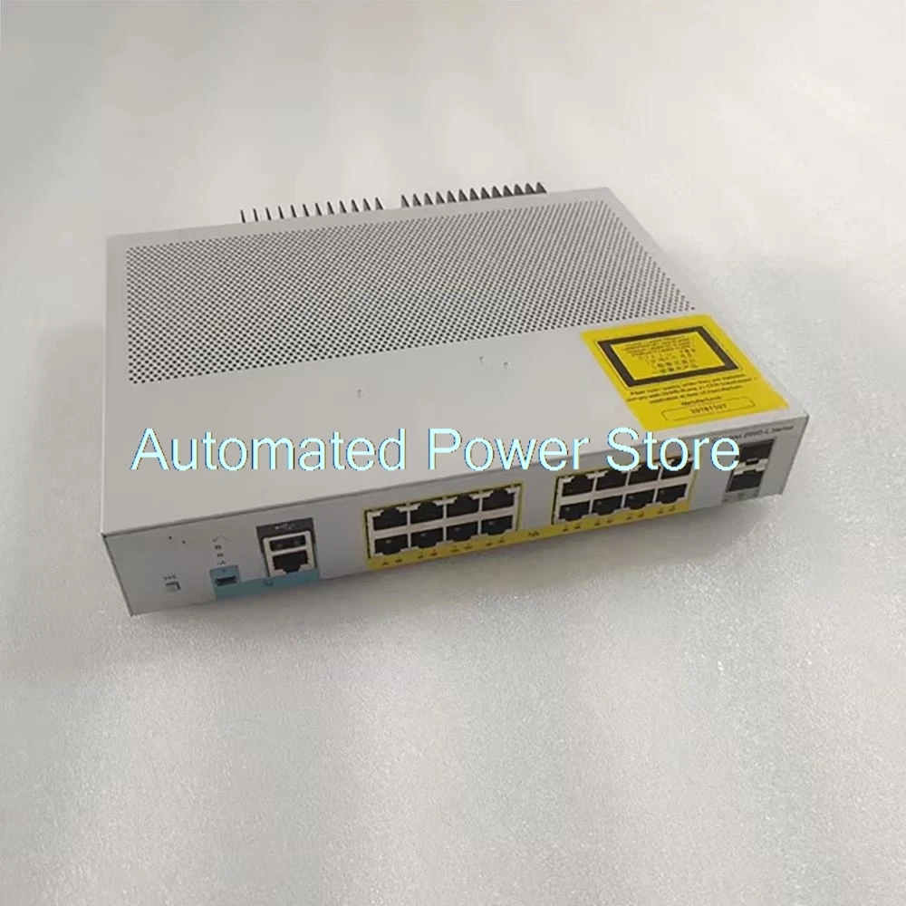 WS-C2960L-16PS-LL 16 Port Full Gigabit POE Power Supply Switch 100% Tested Fast Ship Perfect Work
WS-C2960L-16PS-LL 16 Port Full Gigabit POE Power Supply Switch 100% Tested Fast Ship Perfect Work