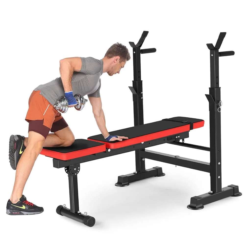 Adjustable Folding Weight Bench,Strength Training Bench for Full Body Workout,Fitness Barbell Rack and Weight Bench, Customized
Adjustable Folding Weight Bench,Strength Training Bench for Full Body Workout,Fitness Barbell Rack and Weight Bench, Customized