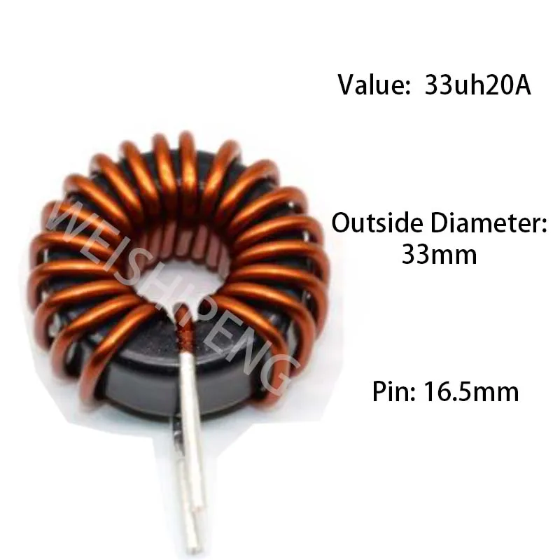 33uh20A Magnetic-Ring Inductance High-Current IronSiliconAluminum inductor Server-Power PFC inductance coil
33uh20A Magnetic-Ring Inductance High-Current IronSiliconAluminum inductor Server-Power PFC inductance coil