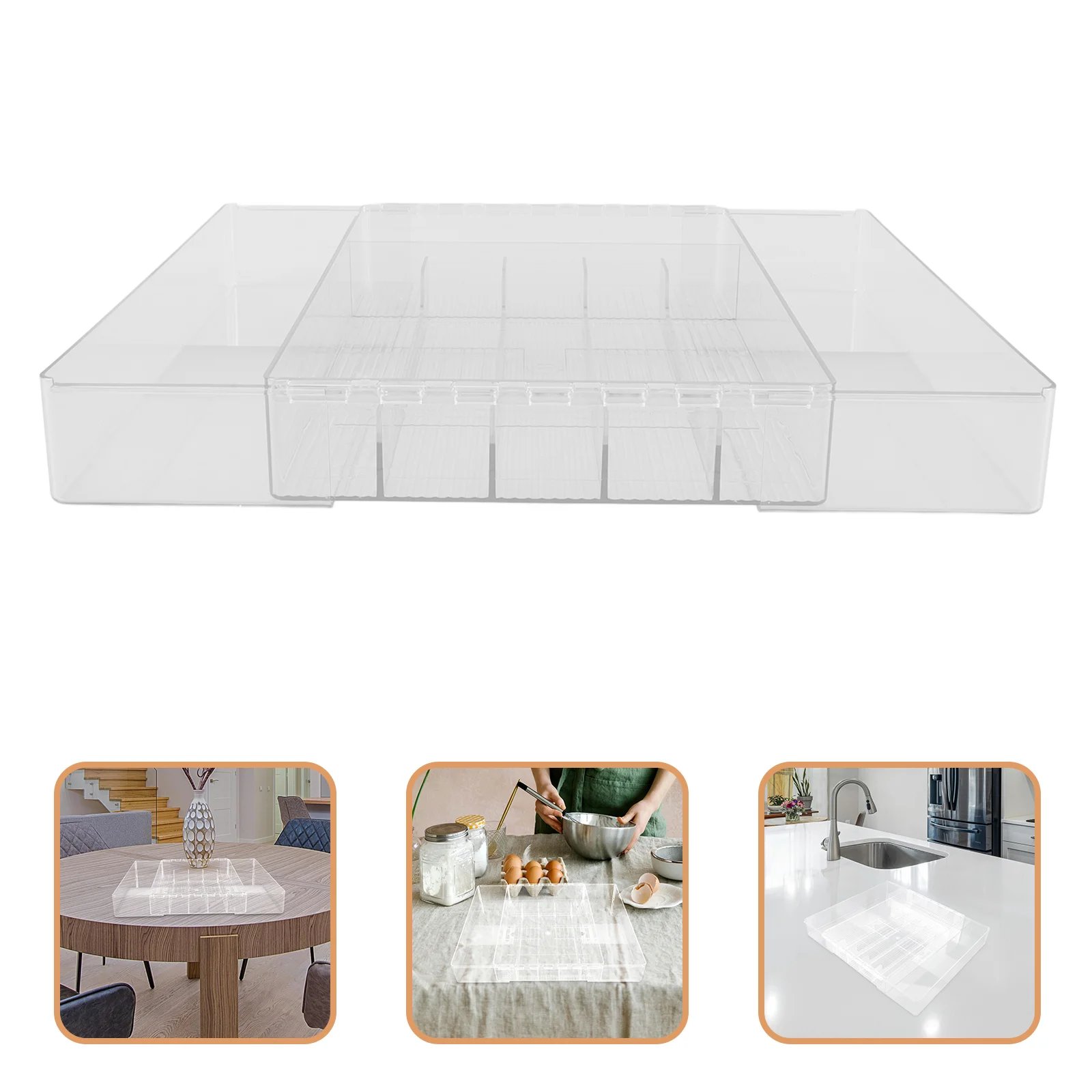 Expandable Cutlery Tray Silverware ganizer Kitchen Drawers Compartment Utensil Storage Acrylic Strong Bathroom Bedroom Closet
Expandable Cutlery Tray Silverware ganizer Kitchen Drawers Compartment Utensil Storage Acrylic Strong Bathroom Bedroom Closet