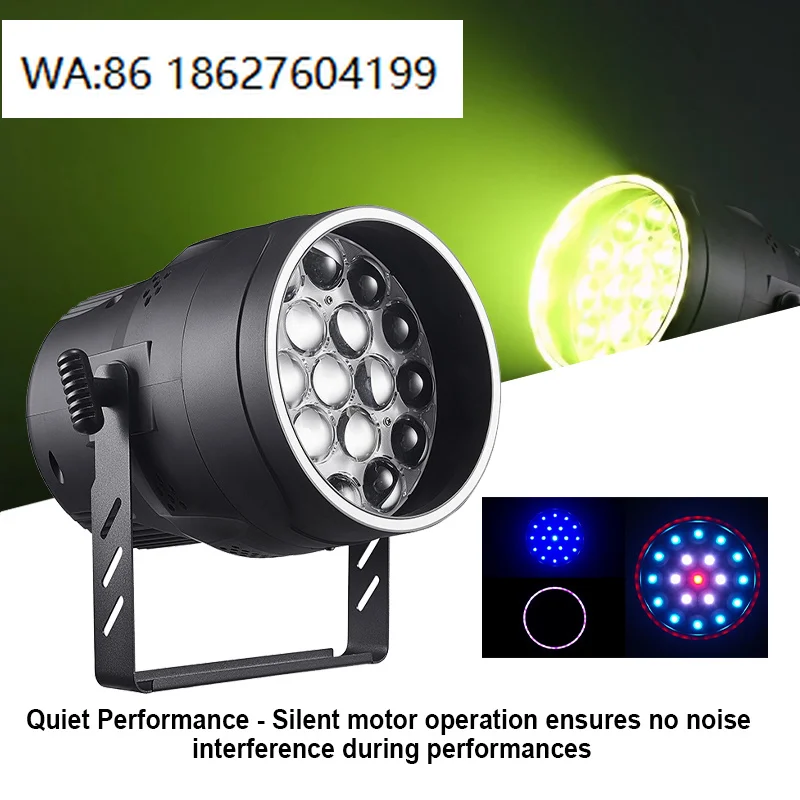 19X15W RGBW 4in1 LED Zoom Par Can DMX512 Spotlight for DJ Theater Wedding Party Performance
19X15W RGBW 4in1 LED Zoom Par Can DMX512 Spotlight for DJ Theater Wedding Party Performance