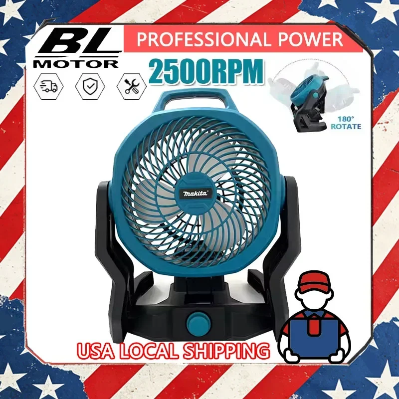 Fit Makita Camping Fan Powered Desktop Floor Fan Multi Purpose Adjustable Head 3 Speed Setting Powered Desktop Floor Fan
Fit Makita Camping Fan Powered Desktop Floor Fan Multi Purpose Adjustable Head 3 Speed Setting Powered Desktop Floor Fan