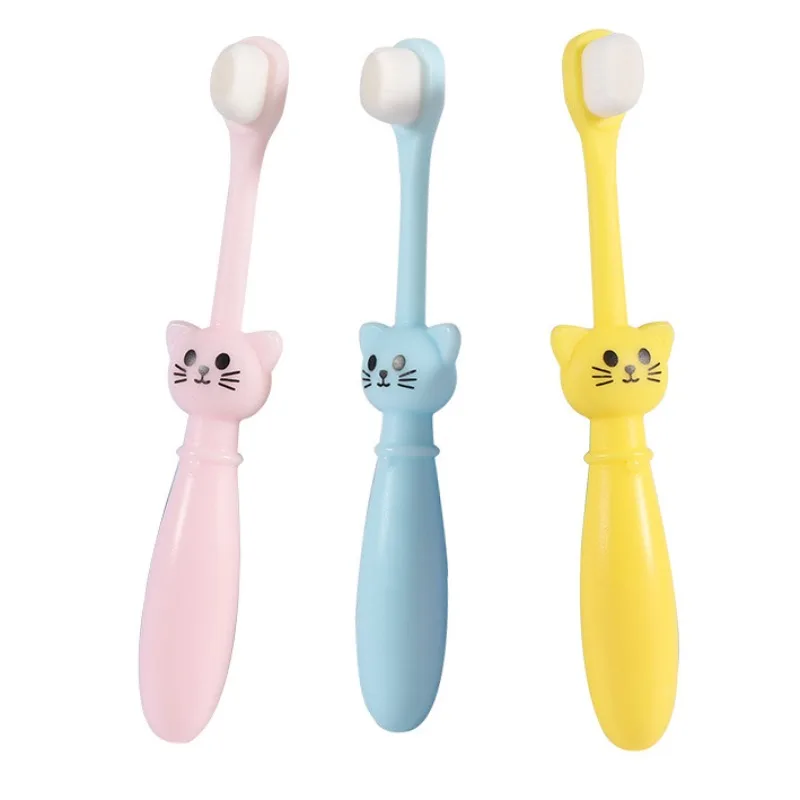 Cute Cartoon Cat Toothbrush Baby Tooth Brush Kids Training Dental Care for 1-6Y Child Children Super Soft Bristle Baby Items
Cute Cartoon Cat Toothbrush Baby Tooth Brush Kids Training Dental Care for 1-6Y Child Children Super Soft Bristle Baby Items