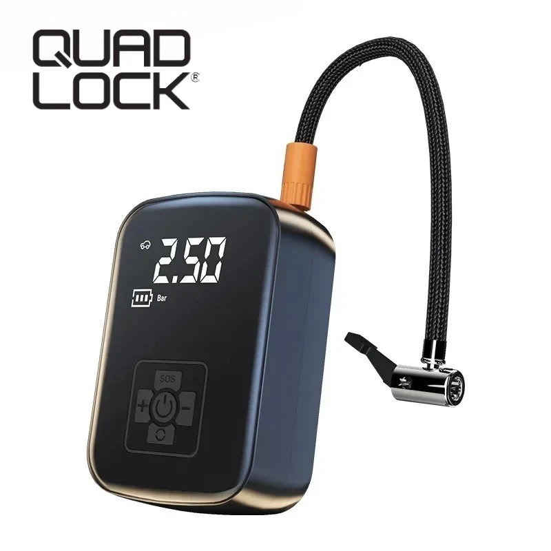 QUAD LOCK ortable Pump 150 PSI Bike Manual Air Pump Balloon Tire Inflator Electric Tire Inflator Pump Cycling Accesories
QUAD LOCK ortable Pump 150 PSI Bike Manual Air Pump Balloon Tire Inflator Electric Tire Inflator Pump Cycling Accesories