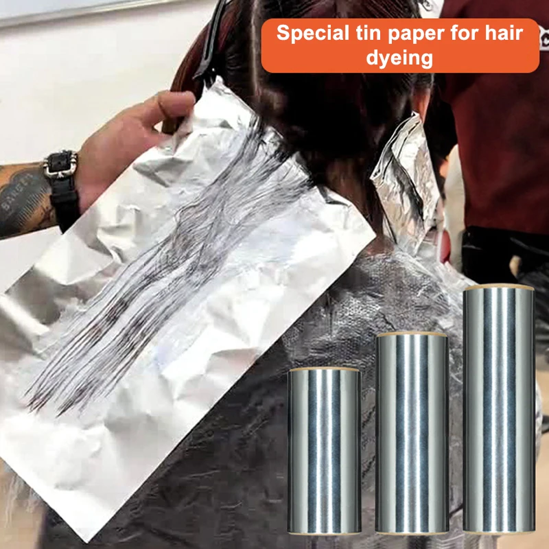 Perming Aluminum Foil For Hair Professional Embossed Hair Foil Roll Hair Coloring Highlighting Foils For Bleaching Hair Salon
Perming Aluminum Foil For Hair Professional Embossed Hair Foil Roll Hair Coloring Highlighting Foils For Bleaching Hair Salon