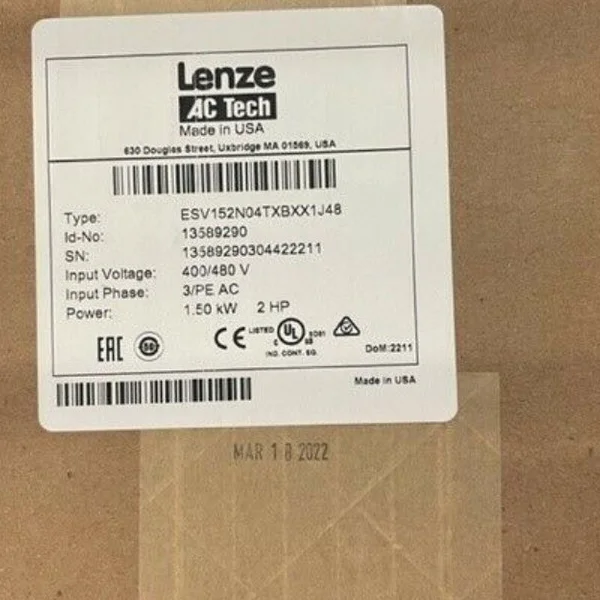 Esv152n04txb Ac Tech Standard Drive Совершенно новый оригинальный точечный ПЛК
Esv152n04txb Ac Tech Standard Drive Совершенно новый оригинальный точечный ПЛК