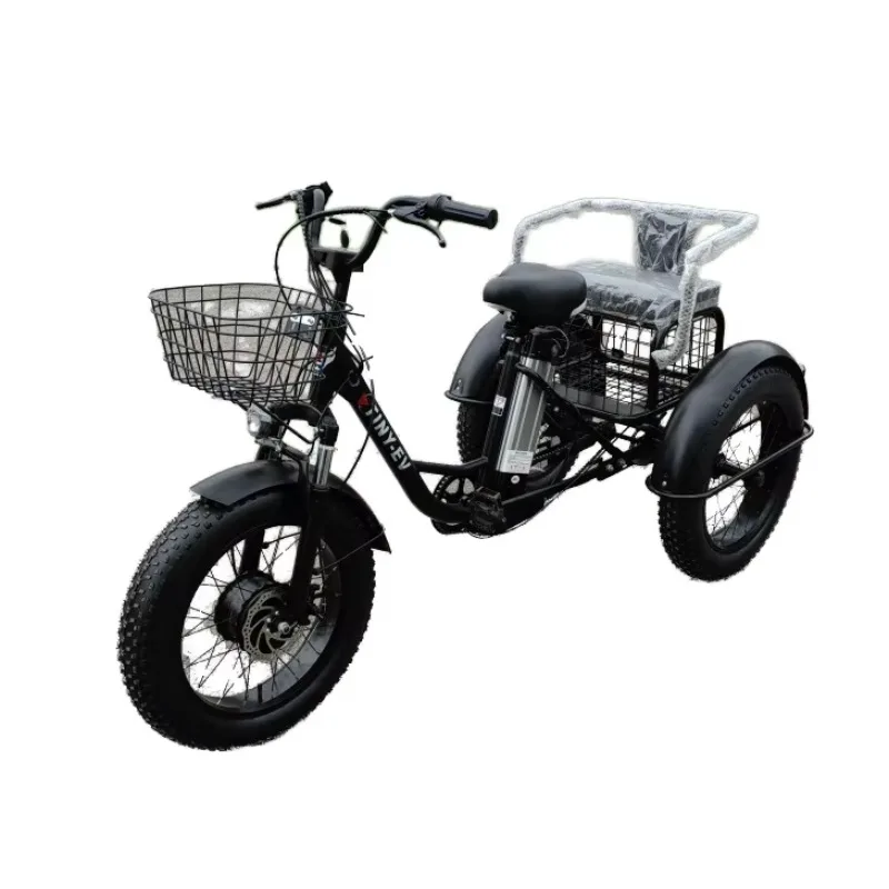 20-Inch lithium battery tricycle fat tire snow vegetable basket rear seat manned
20-Inch lithium battery tricycle fat tire snow vegetable basket rear seat manned