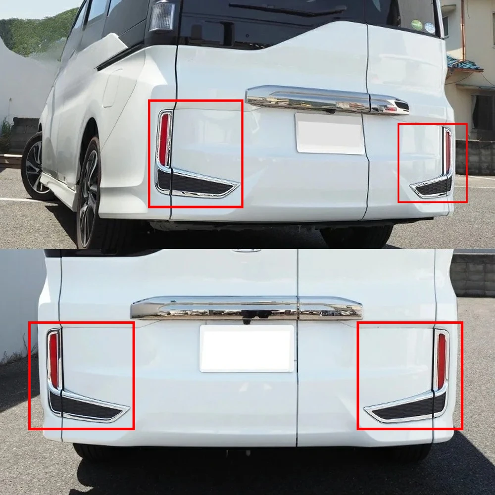 Chrome Rear Fog Light Rear Lamp Cover Trim For Honda Stepwgn RP 2018-2021 Foglight Eyelid Eyebrow Strip Cover Trim Accessories
Chrome Rear Fog Light Rear Lamp Cover Trim For Honda Stepwgn RP 2018-2021 Foglight Eyelid Eyebrow Strip Cover Trim Accessories