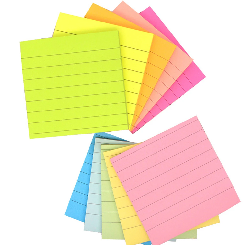 4 Pcs Yellow Dash Self-Stick Notes Memo Notepads Self Stick Reusable Adhesive Paper Office Supplies
4 Pcs Yellow Dash Self-Stick Notes Memo Notepads Self Stick Reusable Adhesive Paper Office Supplies