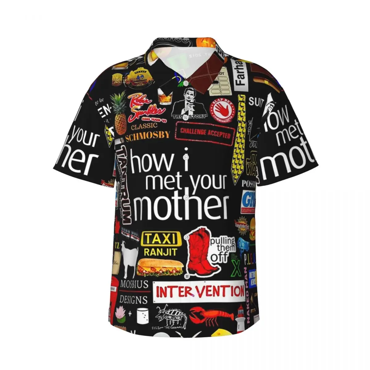 How I Met Your Mother Men's Shirts Hawaiian Short Sleeve Shirt Casual Lapel Tops for Summer Beach
How I Met Your Mother Men's Shirts Hawaiian Short Sleeve Shirt Casual Lapel Tops for Summer Beach