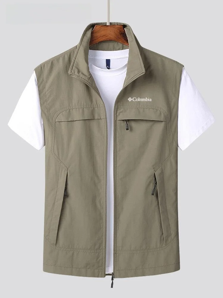 Men's Summer Mesh Jacket Lightweight Breathable Quick Dry Fishing Casual Photography Vest Thin Outerwear Inner Wear PU Material
Men's Summer Mesh Jacket Lightweight Breathable Quick Dry Fishing Casual Photography Vest Thin Outerwear Inner Wear PU Material