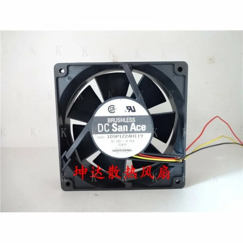 C 1pcs for Sanyo 109P1224H119 12038 24V 0.25A 12CM inverter fan
C 1pcs for Sanyo 109P1224H119 12038 24V 0.25A 12CM inverter fan