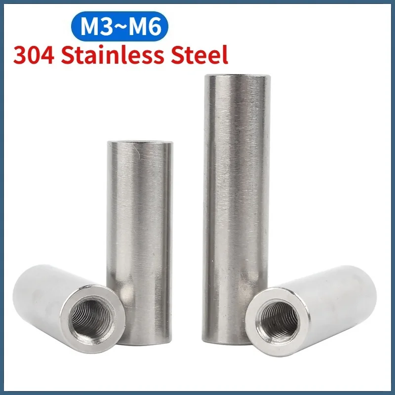 M3 M4 M5 M6 304 Stainless Steel Double Head Internal Thread Cylindrical Pin / Two End Perforated Support Column Connecting Rod
M3 M4 M5 M6 304 Stainless Steel Double Head Internal Thread Cylindrical Pin / Two End Perforated Support Column Connecting Rod