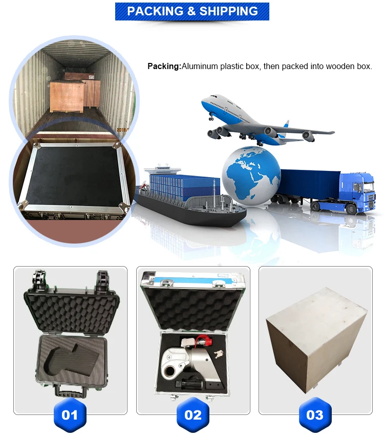 High Quality Hydraulic Square Drive Torque Wrench
High Quality Hydraulic Square Drive Torque Wrench