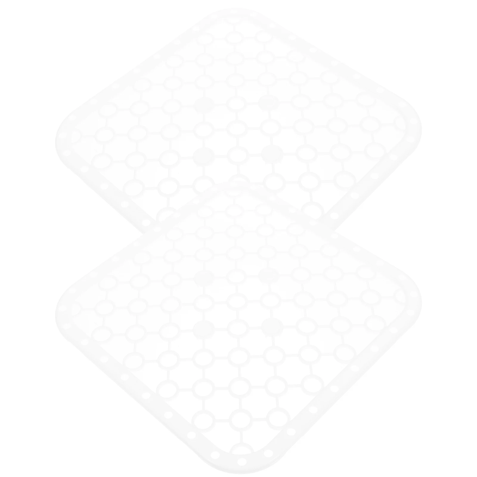 2 Pcs Sink Mat White Kitchen Protector Drain Dishes Countertop Non Slip Filter Water Mats Plastic Easy Clean Gift
2 Pcs Sink Mat White Kitchen Protector Drain Dishes Countertop Non Slip Filter Water Mats Plastic Easy Clean Gift