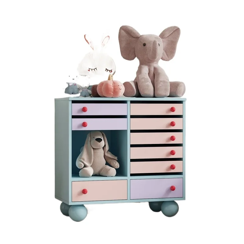 Dopamine porch display cabinet bedroom bedside jewelry storage French cream chest blue
Dopamine porch display cabinet bedroom bedside jewelry storage French cream chest blue