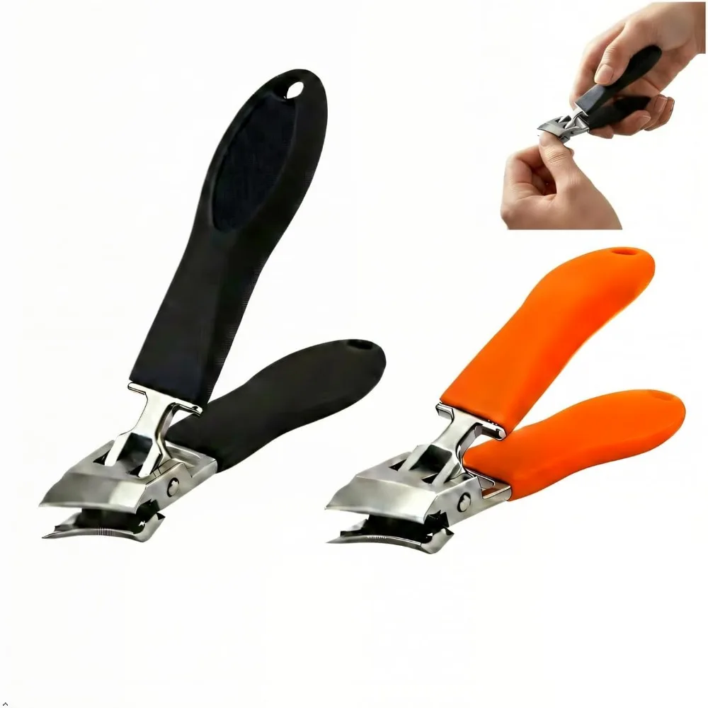 Anti-Splash Slanted Nail Clippers - Long Handle, Splashproof Design for Ingrown Nails and Household Use
Anti-Splash Slanted Nail Clippers - Long Handle, Splashproof Design for Ingrown Nails and Household Use