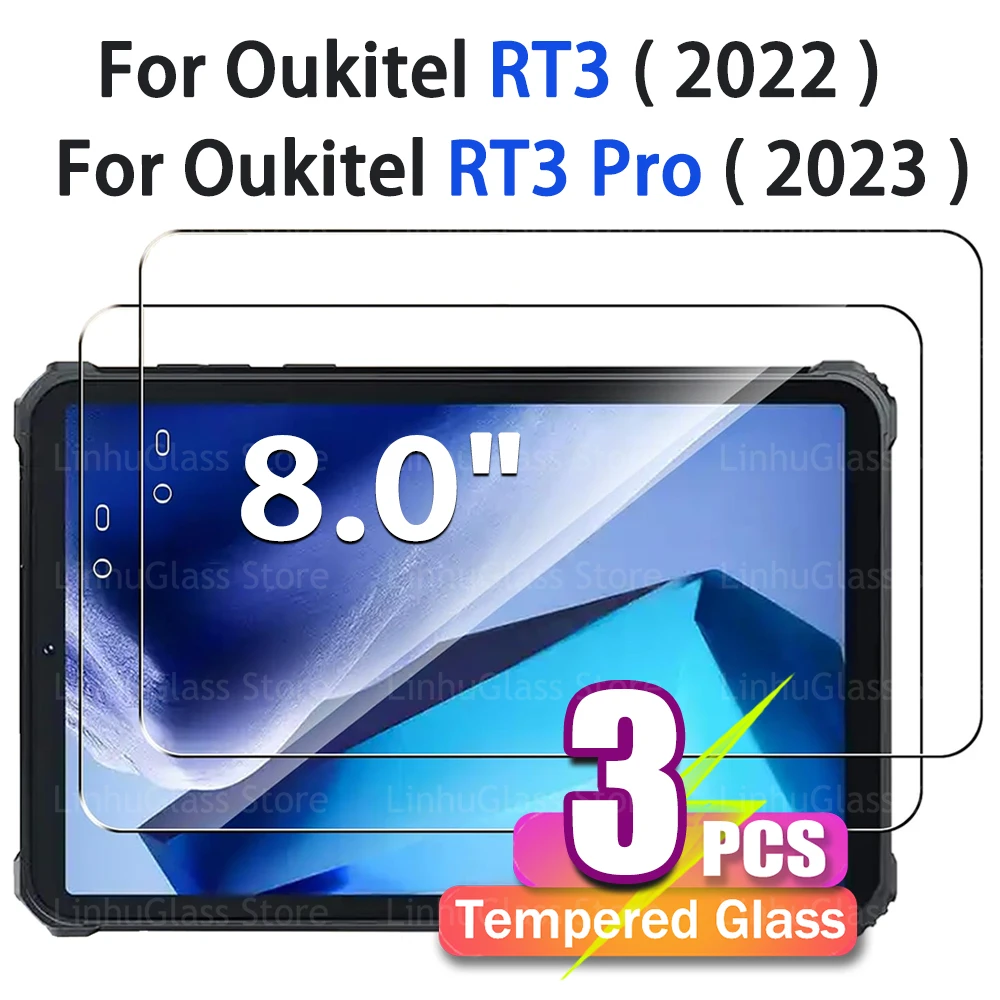 8 inch Screen Protector for Oukitel RT3 / RT3 Pro (2022/2023) Tempered Glass Film HD Clear Scratch-Resistant Easy Installation
8 inch Screen Protector for Oukitel RT3 / RT3 Pro (2022/2023) Tempered Glass Film HD Clear Scratch-Resistant Easy Installation