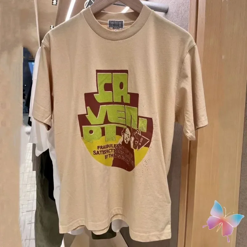 Винтажная уличная футболка CAV EMPT с абстрактным принтом и буквенным портретом для мужчин и женщин, повседневные хлопковые футболки с круглым вырезом и короткими рукавами CE
Винтажная уличная футболка CAV EMPT с абстрактным принтом и буквенным портретом для мужчин и женщин, повседневные хлопковые футболки с круглым вырезом и короткими рукавами CE