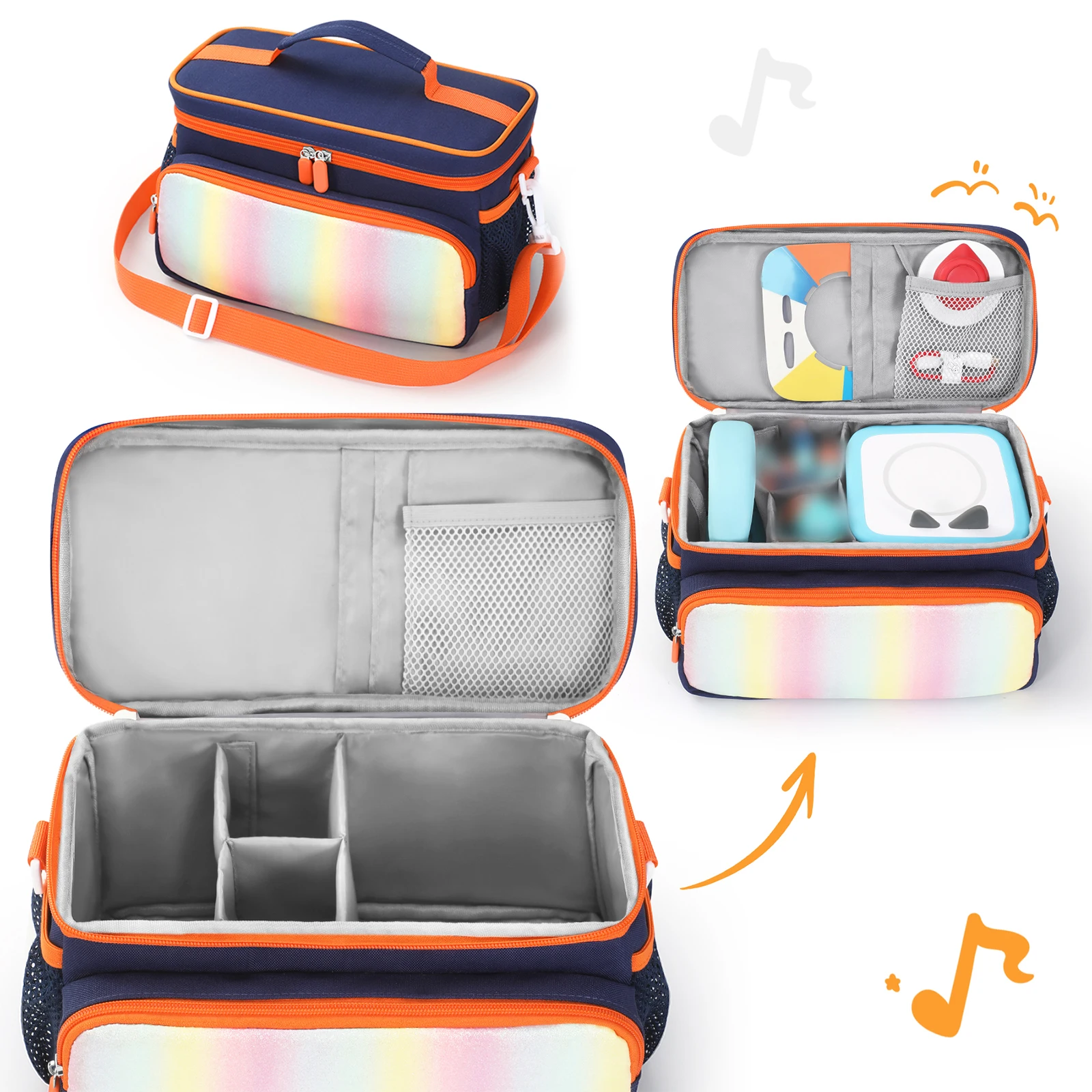 For Toniebox 2/1 Charging Station Organizer with Shoulder Strap & Handle Storage Travel Case Waterproof Large Capacity Carry Bag
For Toniebox 2/1 Charging Station Organizer with Shoulder Strap & Handle Storage Travel Case Waterproof Large Capacity Carry Bag