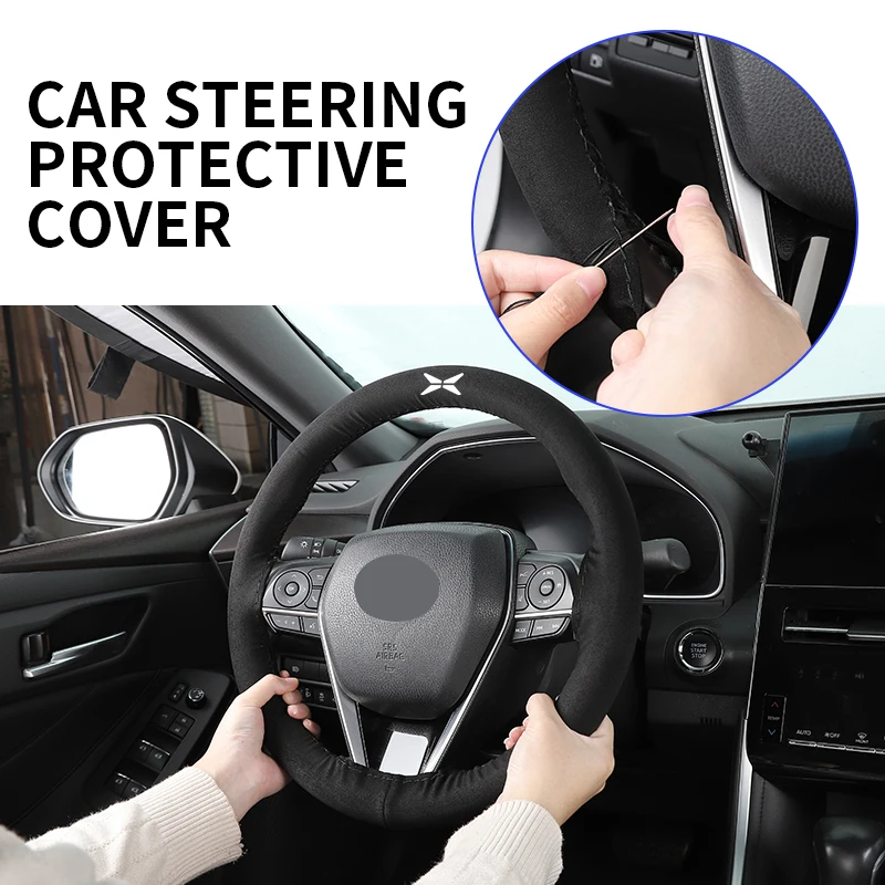 Suede Car Steering Wheel Cover Universal Protective Cover Auto Accessories For Xpeng P7 G3 G3i G9 P5 X2 N5 F30 H93 Beta 2019
Suede Car Steering Wheel Cover Universal Protective Cover Auto Accessories For Xpeng P7 G3 G3i G9 P5 X2 N5 F30 H93 Beta 2019