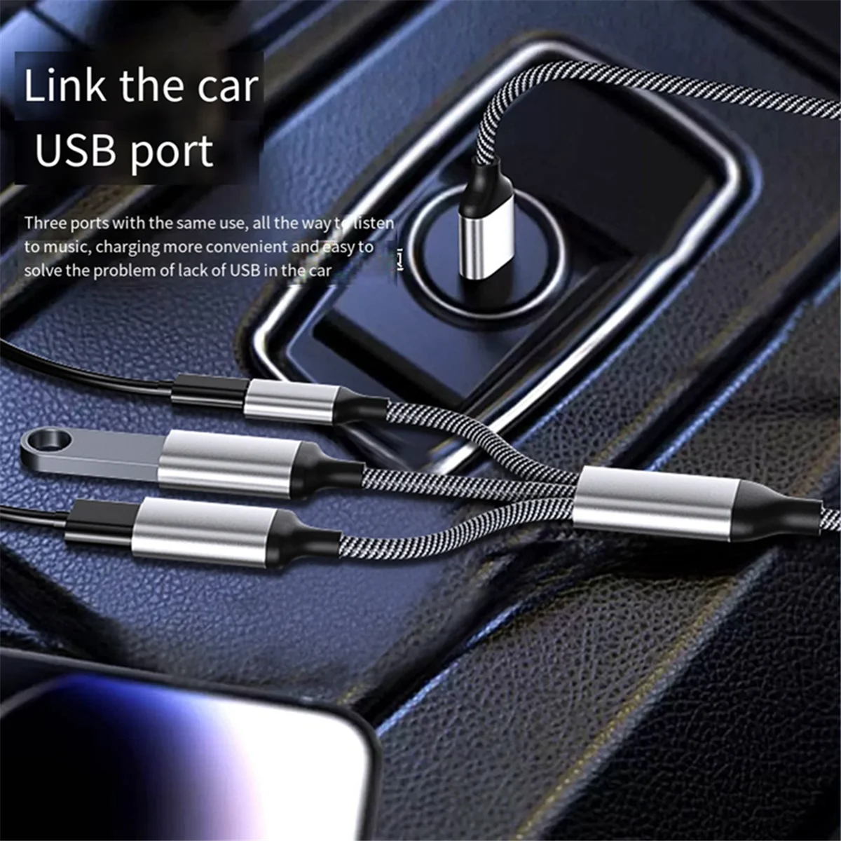 USB Splitter Cable Data Power Split Adapter USB C OTG Cable Phone Adapter, for Phone Laptop TabletJAS
USB Splitter Cable Data Power Split Adapter USB C OTG Cable Phone Adapter, for Phone Laptop TabletJAS