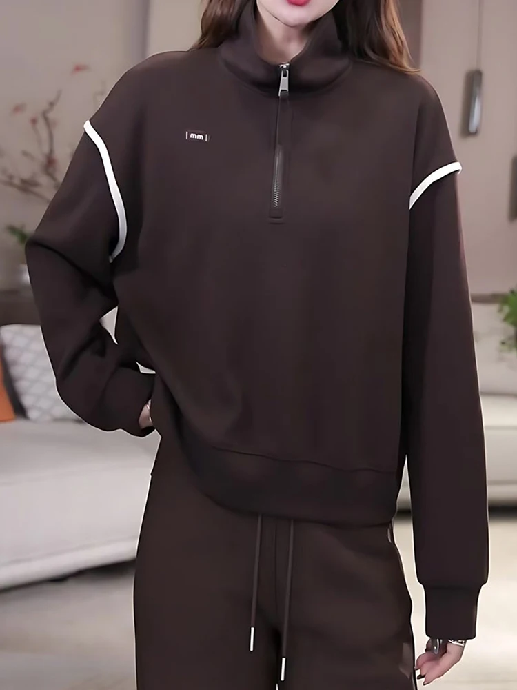 Luxe Minimalist Korean Style Commute Top Casual Date Party Skin-friendly Sweatshirt Women's Slim Fit Long Sleeve Zipper Hoodie
Luxe Minimalist Korean Style Commute Top Casual Date Party Skin-friendly Sweatshirt Women's Slim Fit Long Sleeve Zipper Hoodie