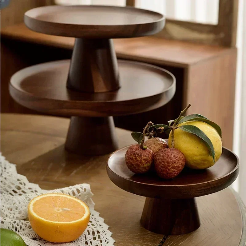 Ins Walnut Color Solid Wood Cake Tray Style Household Living Room Dish Dessert Table Display Frame Vintage Wood Fruit Tray
Ins Walnut Color Solid Wood Cake Tray Style Household Living Room Dish Dessert Table Display Frame Vintage Wood Fruit Tray