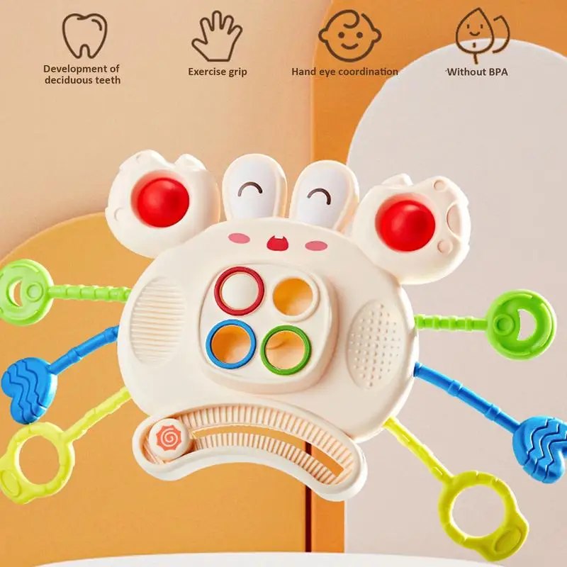 Интерактивная нить в виде краба, встроенная сенсорная тянущаяся веревка, обучающая игрушка, рождественский подарок, игрушка-веревка для развития мелкой моторики
Интерактивная нить в виде краба, встроенная сенсорная тянущаяся веревка, обучающая игрушка, рождественский подарок, игрушка-веревка для развития мелкой моторики