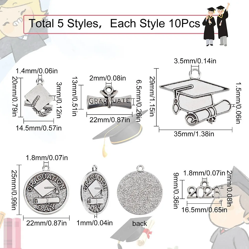 50Pcs 5 Style Style Alloy Pendants Lead Free Cadmium Free Mixed Shape Silver 9~29x14.5~35x1~6.5mm Hole: 1.8mm
50Pcs 5 Style Style Alloy Pendants Lead Free Cadmium Free Mixed Shape Silver 9~29x14.5~35x1~6.5mm Hole: 1.8mm