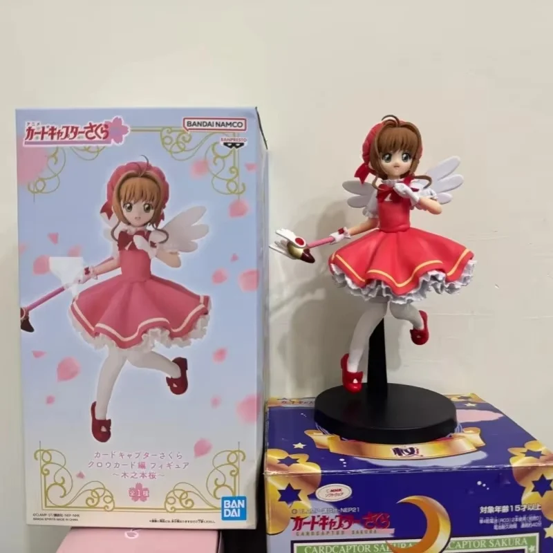 Original Bandai New Cardcaptor Sakura Wooden Base Sakura Action Figure Toy Pvc Anime Model Desktop Decoration Collection Gift
Original Bandai New Cardcaptor Sakura Wooden Base Sakura Action Figure Toy Pvc Anime Model Desktop Decoration Collection Gift