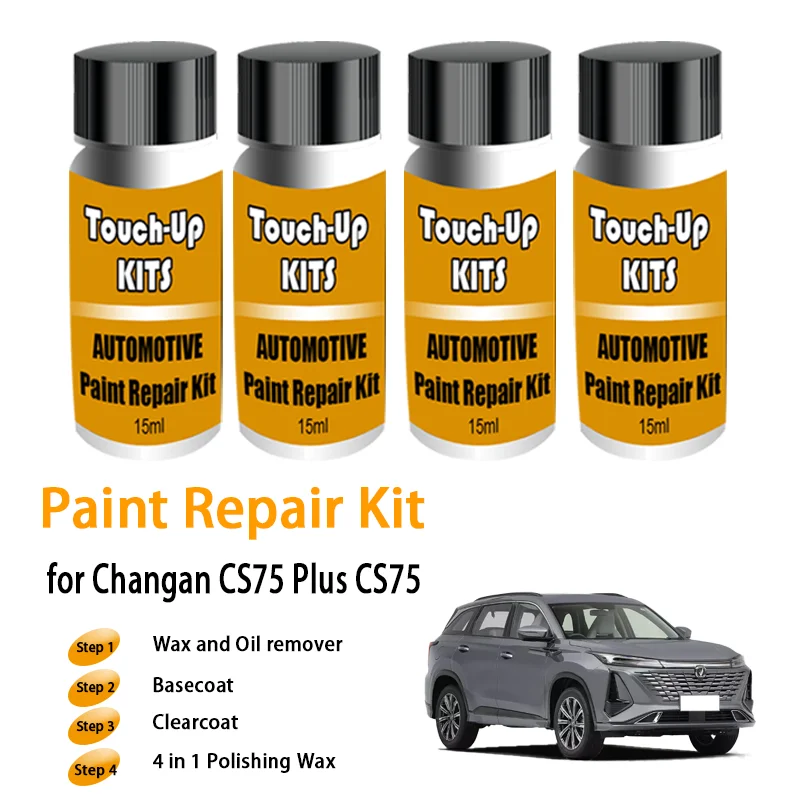Car Paint Repair Kit for Changan CS75 Plus CS75 Touch-Up Set Paint Scratch Remover Automotive Paint Care Accessories Black White
Car Paint Repair Kit for Changan CS75 Plus CS75 Touch-Up Set Paint Scratch Remover Automotive Paint Care Accessories Black White