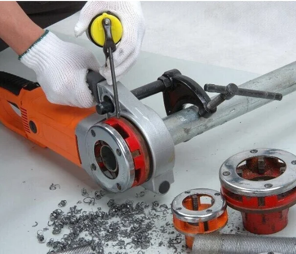 plumbing hand tool portable mini electric ratchet pipe threader kits set with pipe vise pipe cutter tripod chain stand tap dies
plumbing hand tool portable mini electric ratchet pipe threader kits set with pipe vise pipe cutter tripod chain stand tap dies