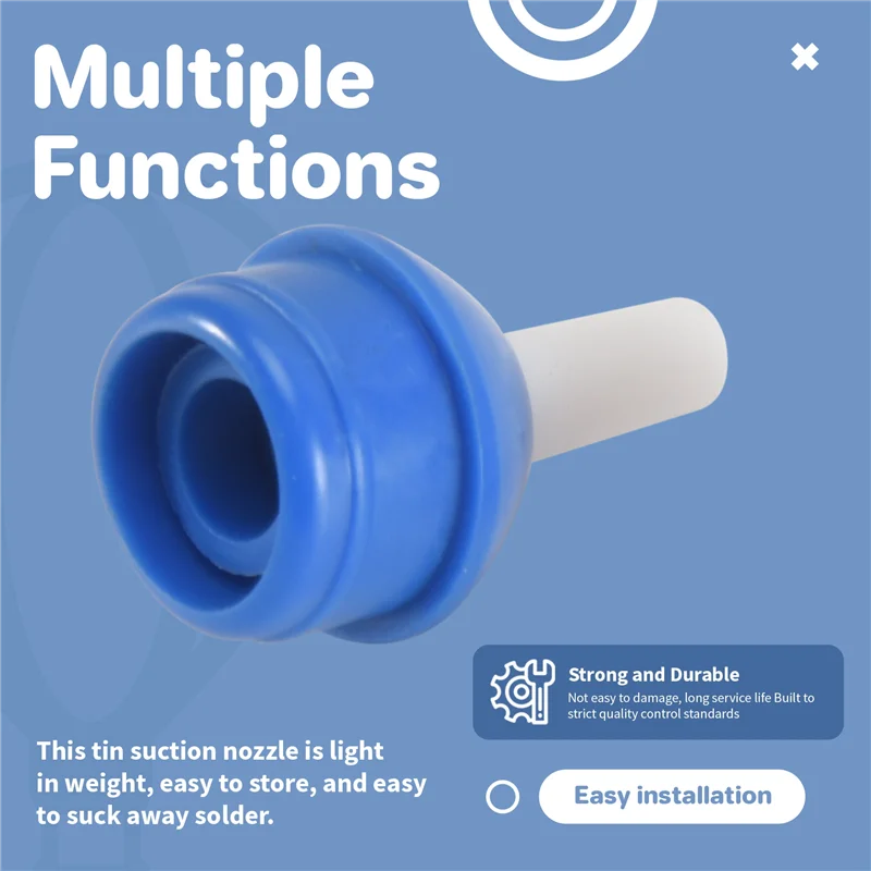 ABUN-4PCS Sucking Vacuum Desoldering Nozzle Solder Sucker Hand Tool Desoldering Pump Replacement Tip
ABUN-4PCS Sucking Vacuum Desoldering Nozzle Solder Sucker Hand Tool Desoldering Pump Replacement Tip