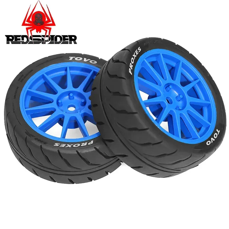 4pcs 68mm Rubber Tires Wheels 12mm Hex for Tamiya TT01 TT02 TA06 XV01 XV02 PTG-2 1/10 RC Upgrade Parts Off-Road On-Road Racing
4pcs 68mm Rubber Tires Wheels 12mm Hex for Tamiya TT01 TT02 TA06 XV01 XV02 PTG-2 1/10 RC Upgrade Parts Off-Road On-Road Racing
