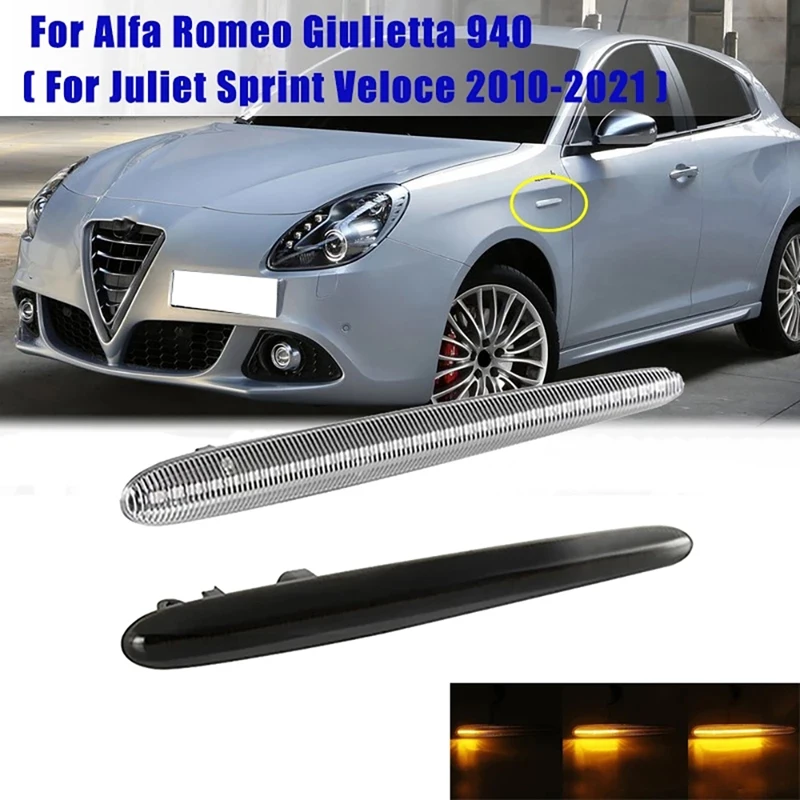 Для Alfa Romeo Giulietta 940 Juliet Sprint fast 2010-2021 светодиодный, динамический боковой маркер, сигнал поворота
Для Alfa Romeo Giulietta 940 Juliet Sprint fast 2010-2021 светодиодный, динамический боковой маркер, сигнал поворота