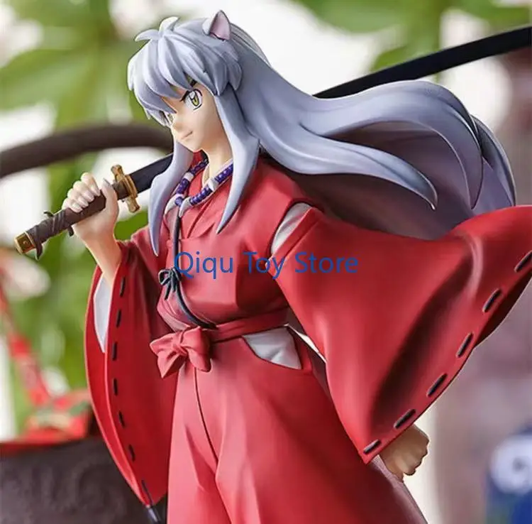 GSC POP UP PARADE White-haired Inuyasha, the height of the hand-held is about 18cm, PVC material
GSC POP UP PARADE White-haired Inuyasha, the height of the hand-held is about 18cm, PVC material