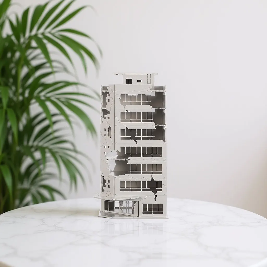 Ruined War Damage Building 1:144 Scale Architectural Construction DIY Sand Table Abandoned City Ruins Train Set Scenery
Ruined War Damage Building 1:144 Scale Architectural Construction DIY Sand Table Abandoned City Ruins Train Set Scenery