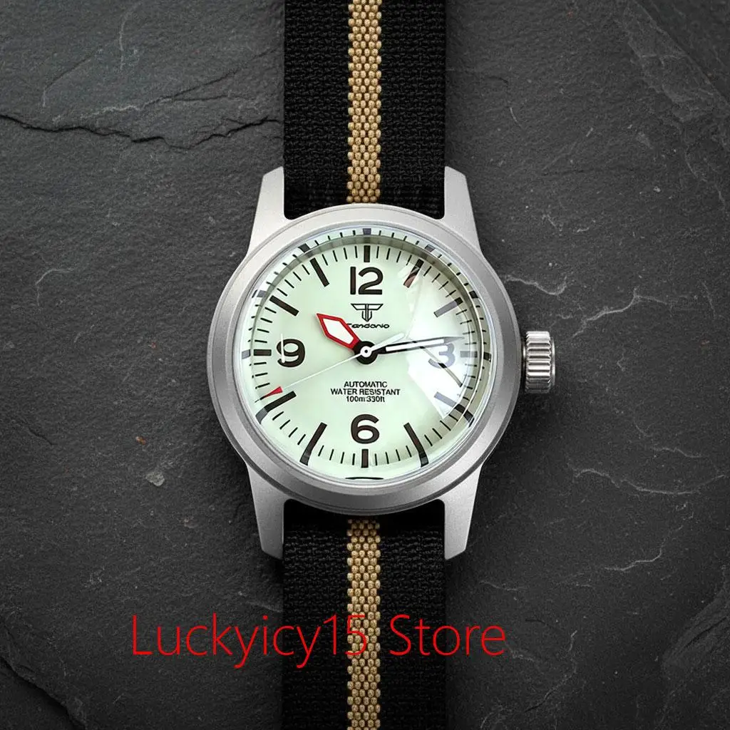 New 36mm Dome Sapphire Glass Steel Automatic Mechanical Watch Men Watch FULL Luminous Dial NH35A/Asia 2824/Miyota 8215 Movement
New 36mm Dome Sapphire Glass Steel Automatic Mechanical Watch Men Watch FULL Luminous Dial NH35A/Asia 2824/Miyota 8215 Movement