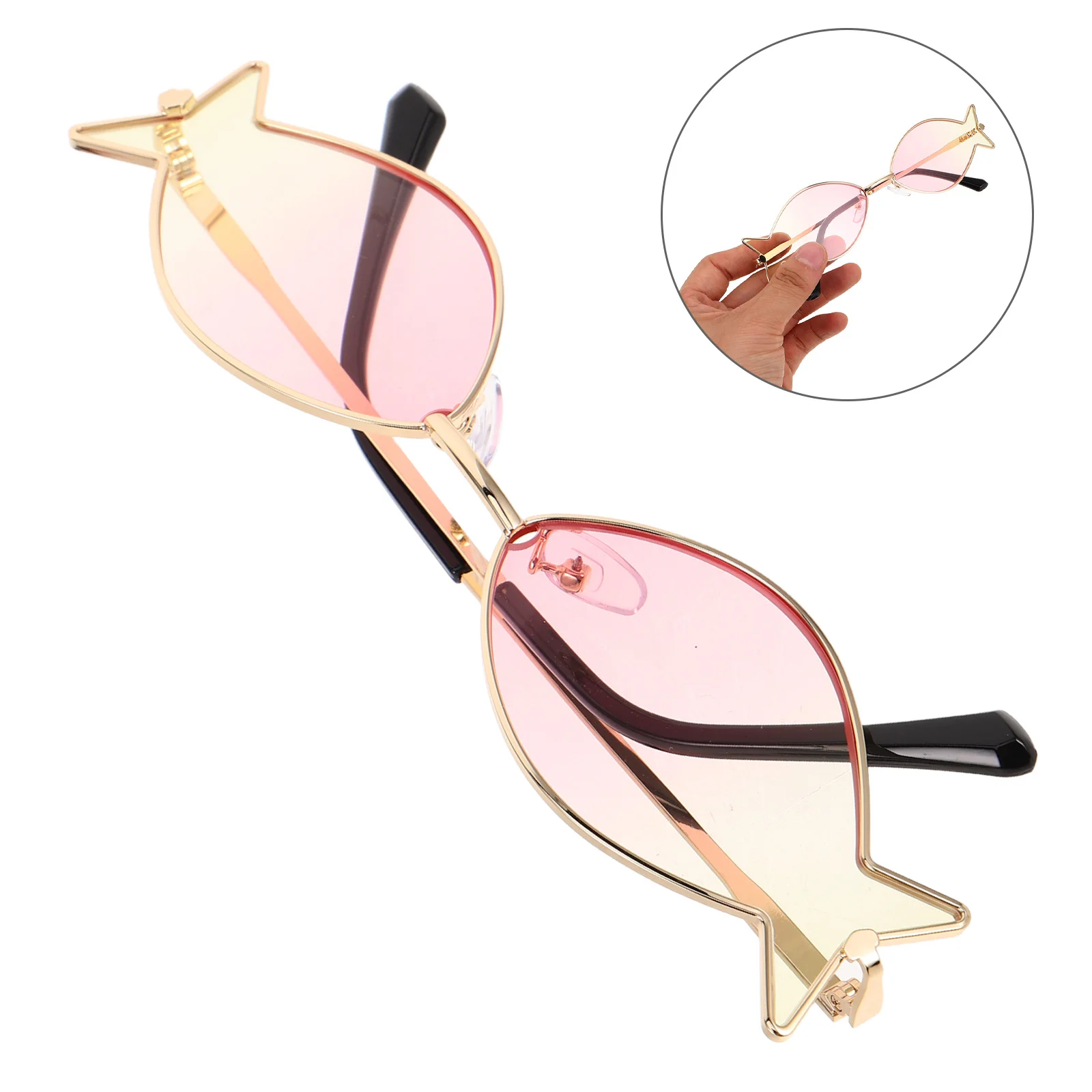 Fish Shaped Sunglasses Fashion Accessories Trendy Sun Glasses For Women Funny Party Eyewear Beach Pool Decorations Hawaiian
Fish Shaped Sunglasses Fashion Accessories Trendy Sun Glasses For Women Funny Party Eyewear Beach Pool Decorations Hawaiian