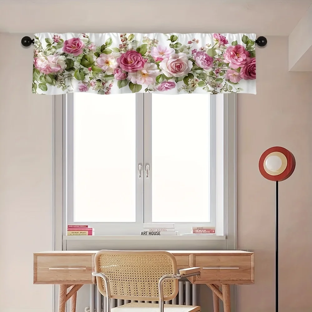 1pc Blooming Rose Wall Curtain – Perfect for Holiday Decorations. Great for Short Windows in Cafes, Living Rooms, Kitchens
1pc Blooming Rose Wall Curtain – Perfect for Holiday Decorations. Great for Short Windows in Cafes, Living Rooms, Kitchens